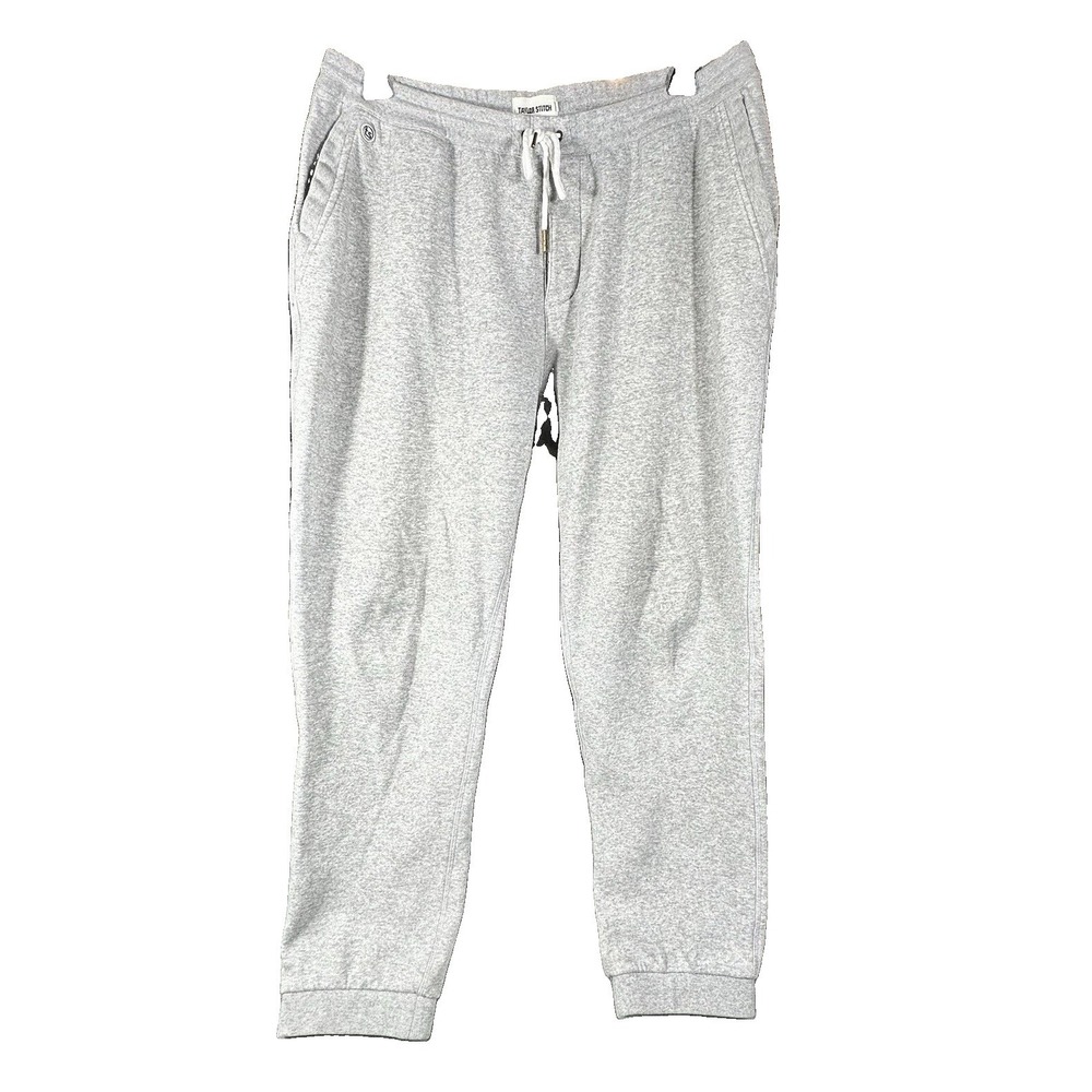 Taylor Stitch Fillmore Pants Jogger Sweatpants Men 2XL Gray Recycled Cotton Soft